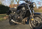 Preview: Kühlerabdeckung Schwarz/Schwarz passend für Yamaha XSR700