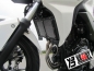 Mobile Preview: Kühlerabdeckung für Honda CB500F ab 2013 Schwarz/Silber