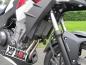 Preview: BRUUDT Kühlerabdeckung für Honda CB500X 2013-2022 Schwarz-Silber