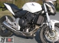 Mobile Preview: Kühlerabdeckung für Honda CB600 CB600F Hornet ab 2007 Schwarz/Silber