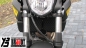 Preview: Kühlerabdeckung Schwarz/Schwarz für Yamaha MT-03  Baujahr 2006-2014