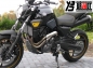 Preview: Kühlerabdeckung Schwarz/Silber für Yamaha MT-03 Baujahr 2006-2014