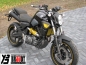 Preview: Kühlerabdeckung Schwarz/Gelb für Yamaha MT-03 2006-2014