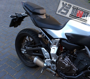 BRUUDT Fußrastenabdeckung Satz für Yamaha MT-07 Version 1