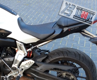 BRUUDT Fußrastenabdeckung Satz für Yamaha MT-07 Version 1