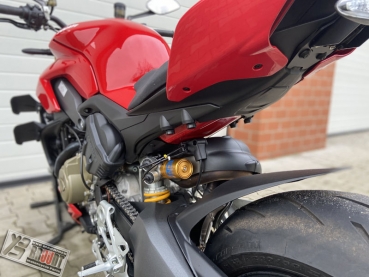 Preview: BRUUDT Sozius Fußrastenabdeckung Satz für DUCATI Panigale V4 & Streetfighter V4