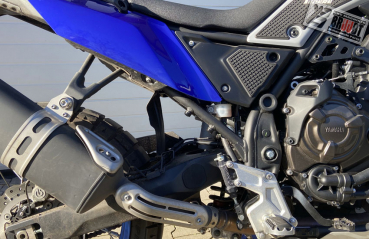 Preview: BRUUDT Sozius Fußrastenabdeckung Satz für Yamaha Ténéré 700 ab 2019