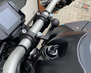 BRUUDT Montagekugel für Navigationsgeräte für Yamaha Tracer 9 und tracer 9 GT(+) ab baujahr 2021