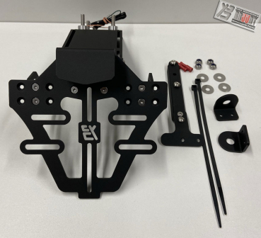 Preview: BRUUDT Kennzeichenhalter für Kawasaki Z650 und 650 Ninja ab Baujahr 2017