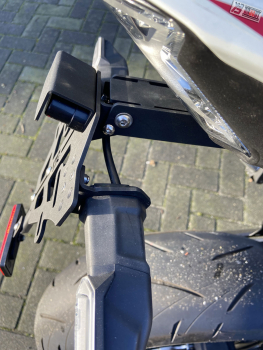 Verstellbare Nummernschildhalterung Lightech B3 Für Kawasaki