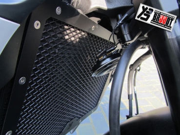 Kühlerabdeckung Schwarz-Schwarz für Kawasaki Z1000 Z1000SX ab 2014
