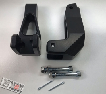 BRUUDT Passenger foot peg lowering bracket set for the Honda  CRF1100 African Twin 2020 and later models