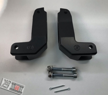 Preview: BRUUDT Sozius Fußrasten Tieferlegung Satz für Honda CBR600F 1994-2006