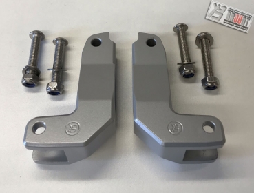 Preview: BRUUDT Sozius Fußrasten Tieferlegung Satz für Honda CB650R ab 2019