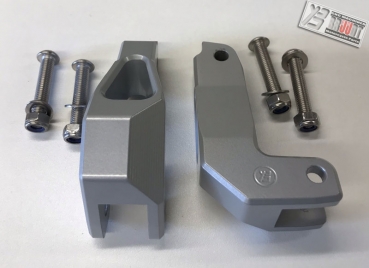 Preview: BRUUDT Sozius Fußrasten Tieferlegung Satz für Honda CB650R ab 2019