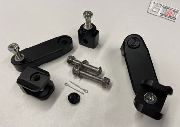 Preview: BRUUDT Verstellbare Sozius Fußrasten Satz passend für Yamaha XSR 700 ab 2021