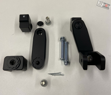 Preview: BRUUDT 10 fach verstellbare Sozius Fußrasten Satz passend für Honda CB1000 1994-1995