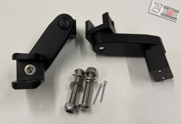 Preview: BRUUDT Verstellbare Sozius Fußrasten Satz passend für Yamaha Nikken (GT)