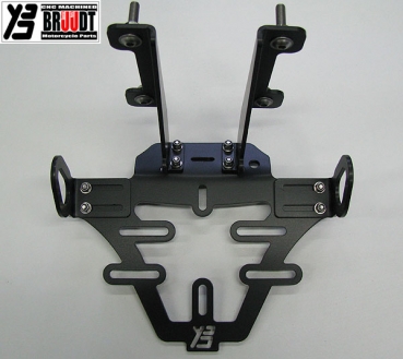 BRUUDT Kennzeichenhalter für Yamaha FZ8 und FZ8 Fazer ab 2010 Für Original Blinker und Mini Blinker.