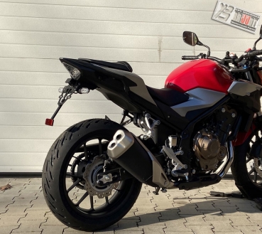 Preview: BRUUDT Kennzeichenhalter Tail Tidy für Honda CB500F und CBR500R ab 2016