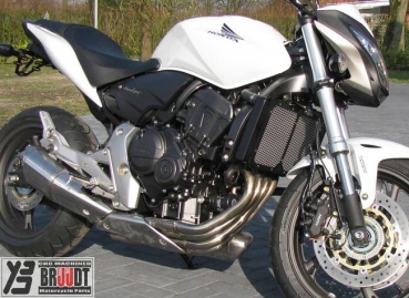 BRUUDT Kennzeichenhalter für Honda CB 600 F HORNET Ab 2011 Für Original Blinker und Mini Blinker.