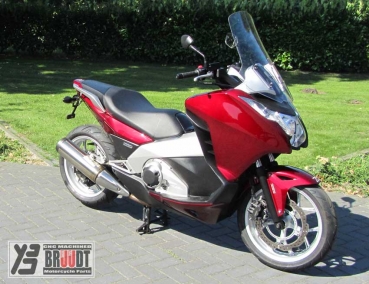 BRUUDT Kennzeichenhalter für Honda Integra 700 ab 2012 für Mini oder Original Blinker