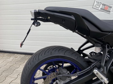 BRUUDT Kennzeichenhalter für Yamaha MT-07 Tracer, Tracer 7 ab Baujahr 2020