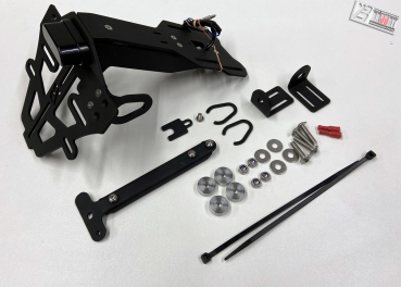 Preview: BRUUDT Kennzeichenhalter Tail Tidy für Yamaha Tracer 9 und tracer 9 GT(+) ab baujahr 2021