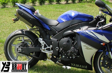 BRUUDT Kennzeichenhalter für Yamaha R1 ab 2009 Für Original Blinker und Mini Blinker.