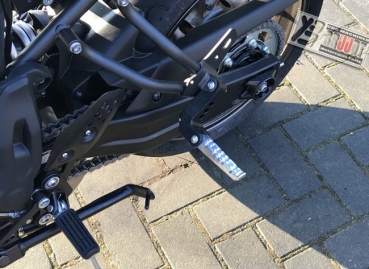 Sozius Fußrasten Tieferlegung Satz für Yamaha XSR700 2016-2020