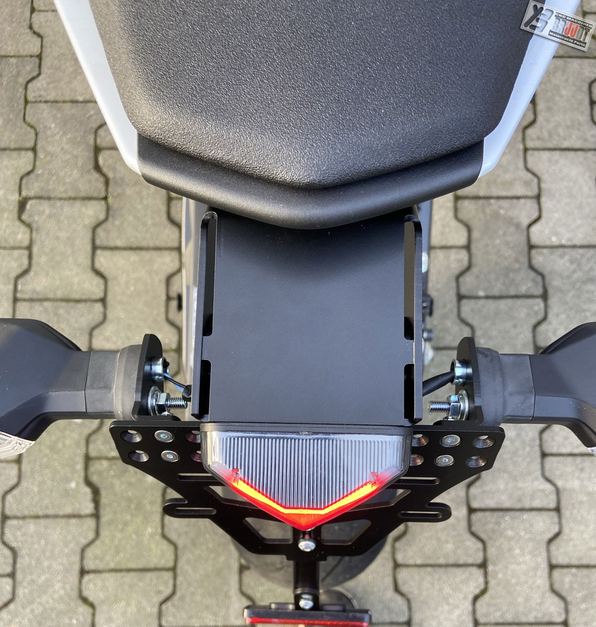 BRUUDT CNC Machined Special Parts - BRUUDT Kennzeichenhalter Tail