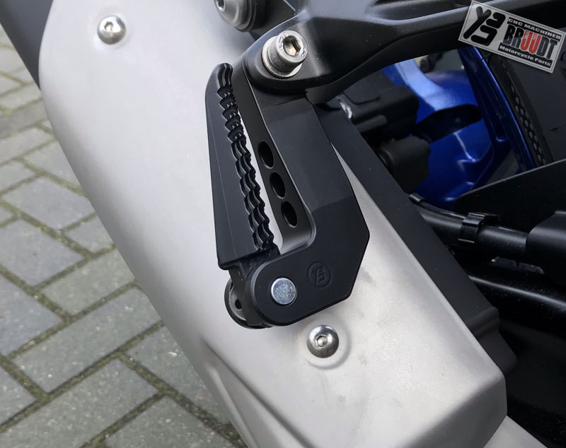 BRUUDT CNC Machined Special Parts BRUUDT Passenger foot peg lowering