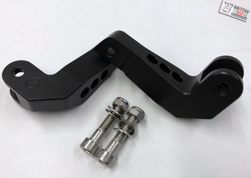 BRUUDT CNC Machined Special Parts - BRUUDT Sozius Fußrasten