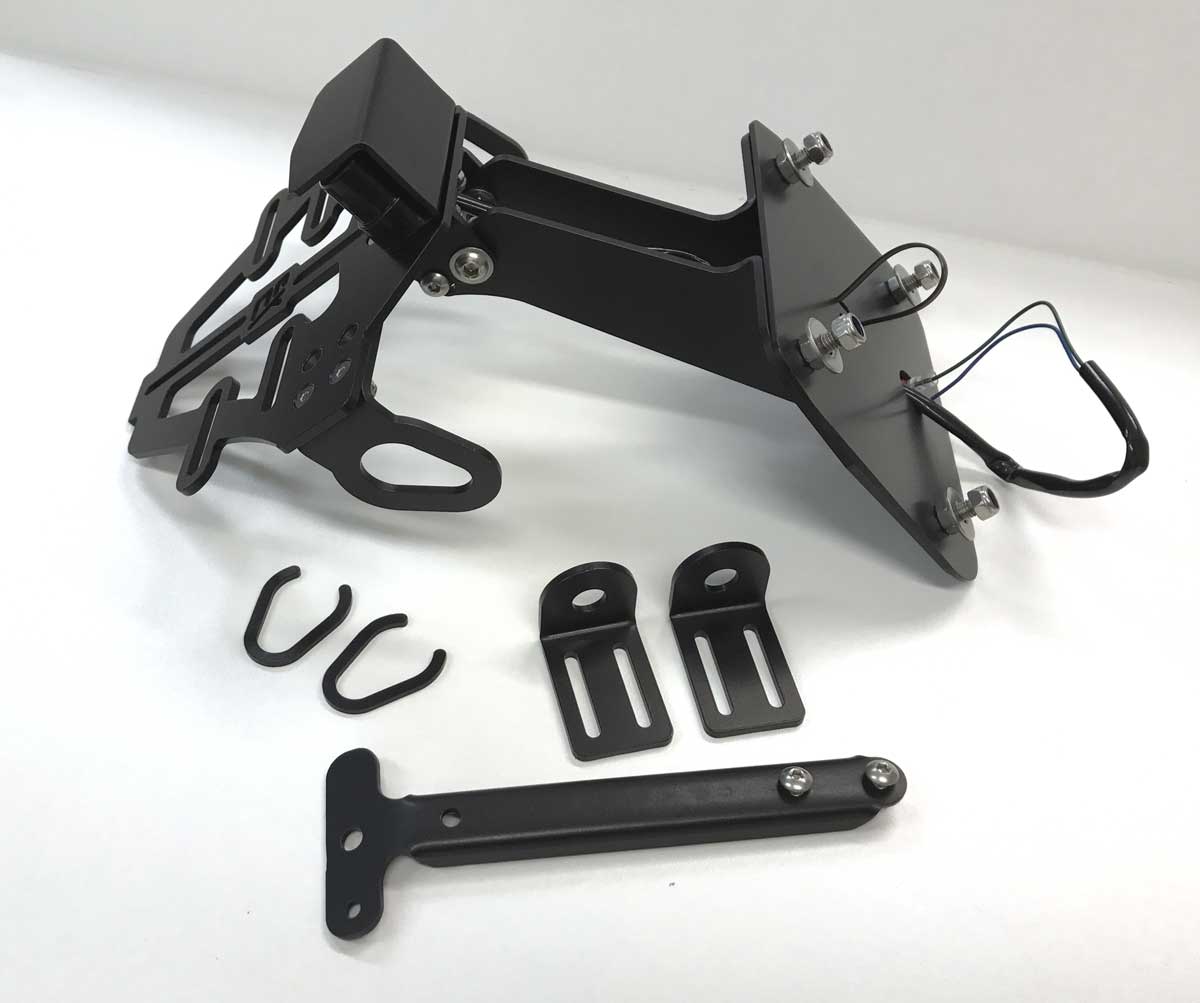 Universal Einstellbar CNC Aluminum Motorrad Kennzeichenhalter Fender  Eliminator Halter für MT-01 MT-03 MT-07 MT-09 MT-10 Z650 Z800 Z1000 YBR 125  XJ6