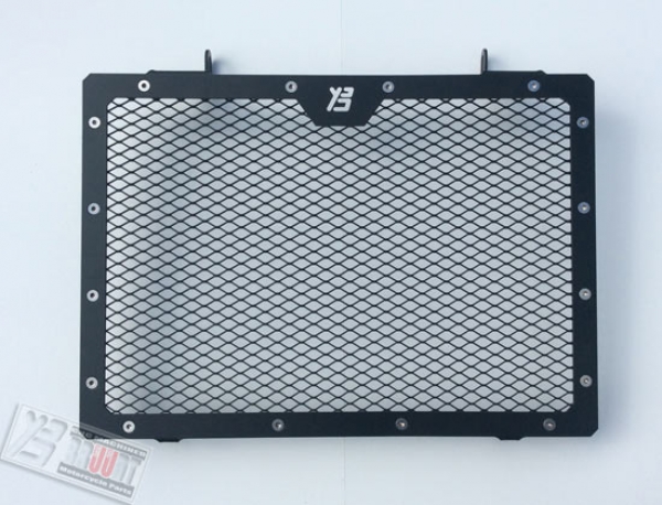 Kühlerabdeckung Schwarz für Yamaha MT-09 TRACER  BJ 2015-2020