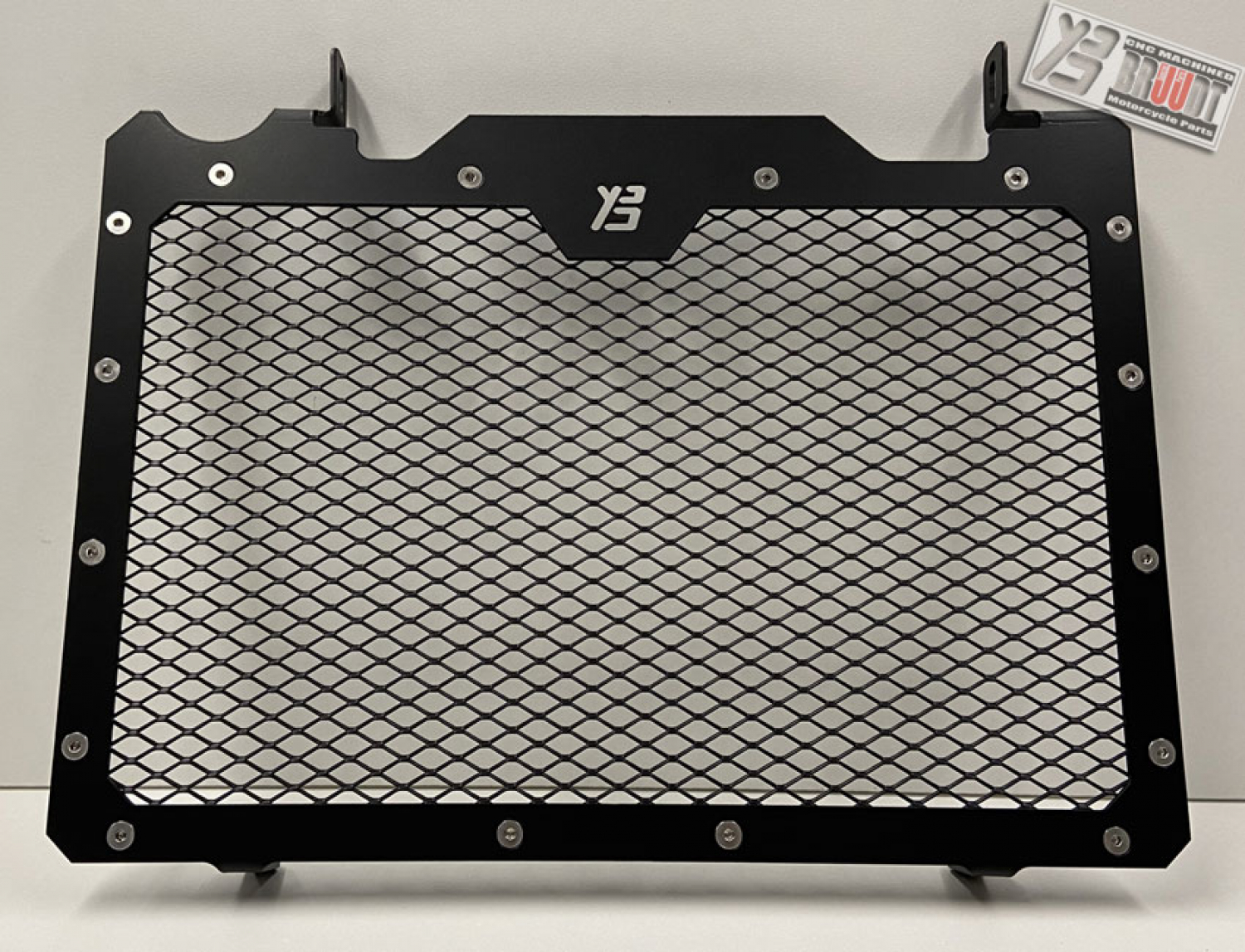 Kühlerabdeckung Schwarz für Yamaha MT-09 2021-2023