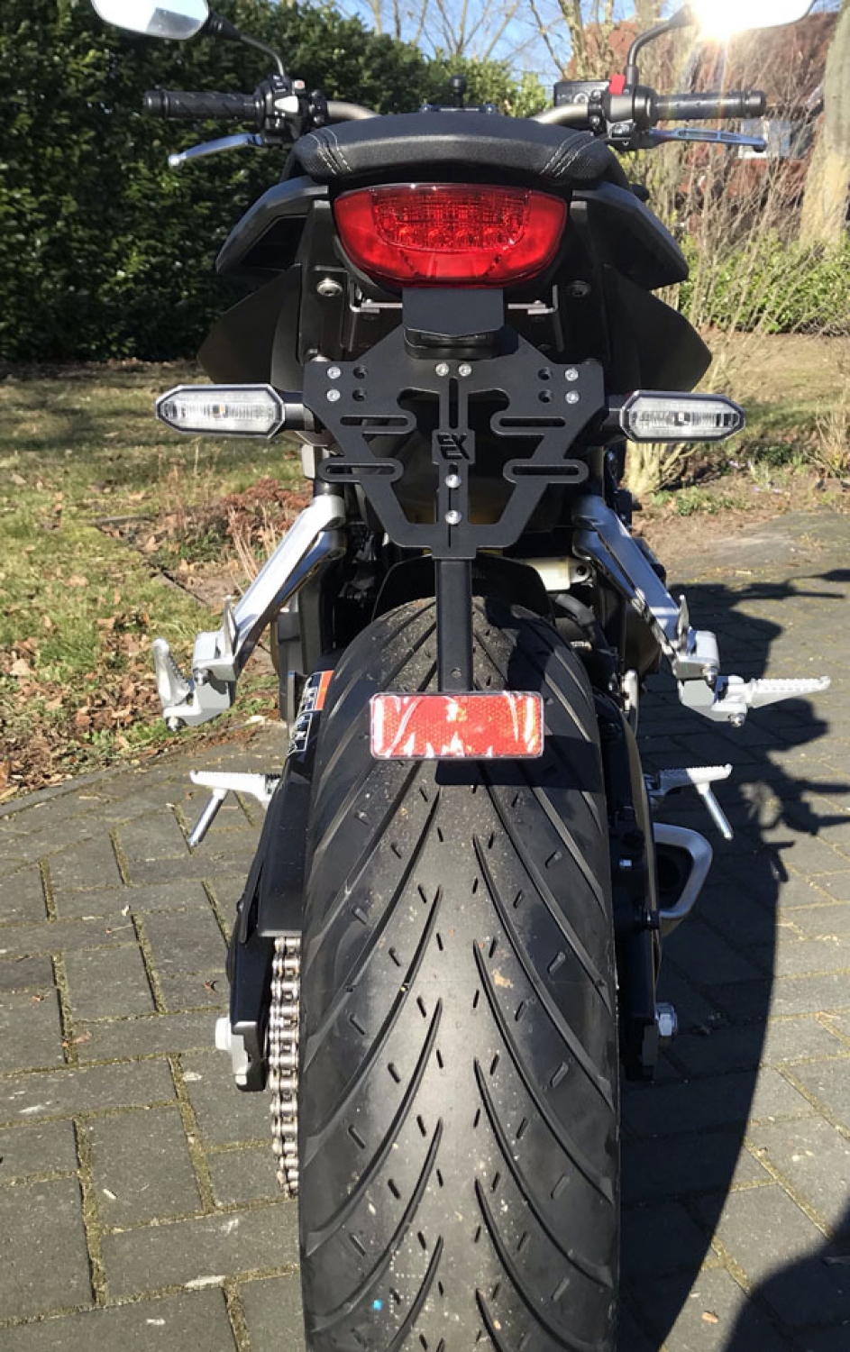 BRUUDT Kennzeichenhalter für Honda CB650R und CBR650R  2019-2020