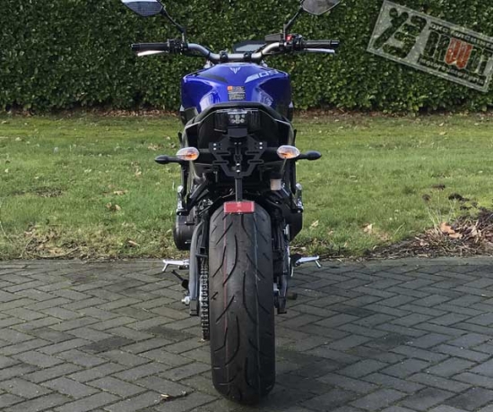 BRUUDT Kennzeichenhalter  für Yamaha MT09 2017-2020 Kurz und Verstellbar