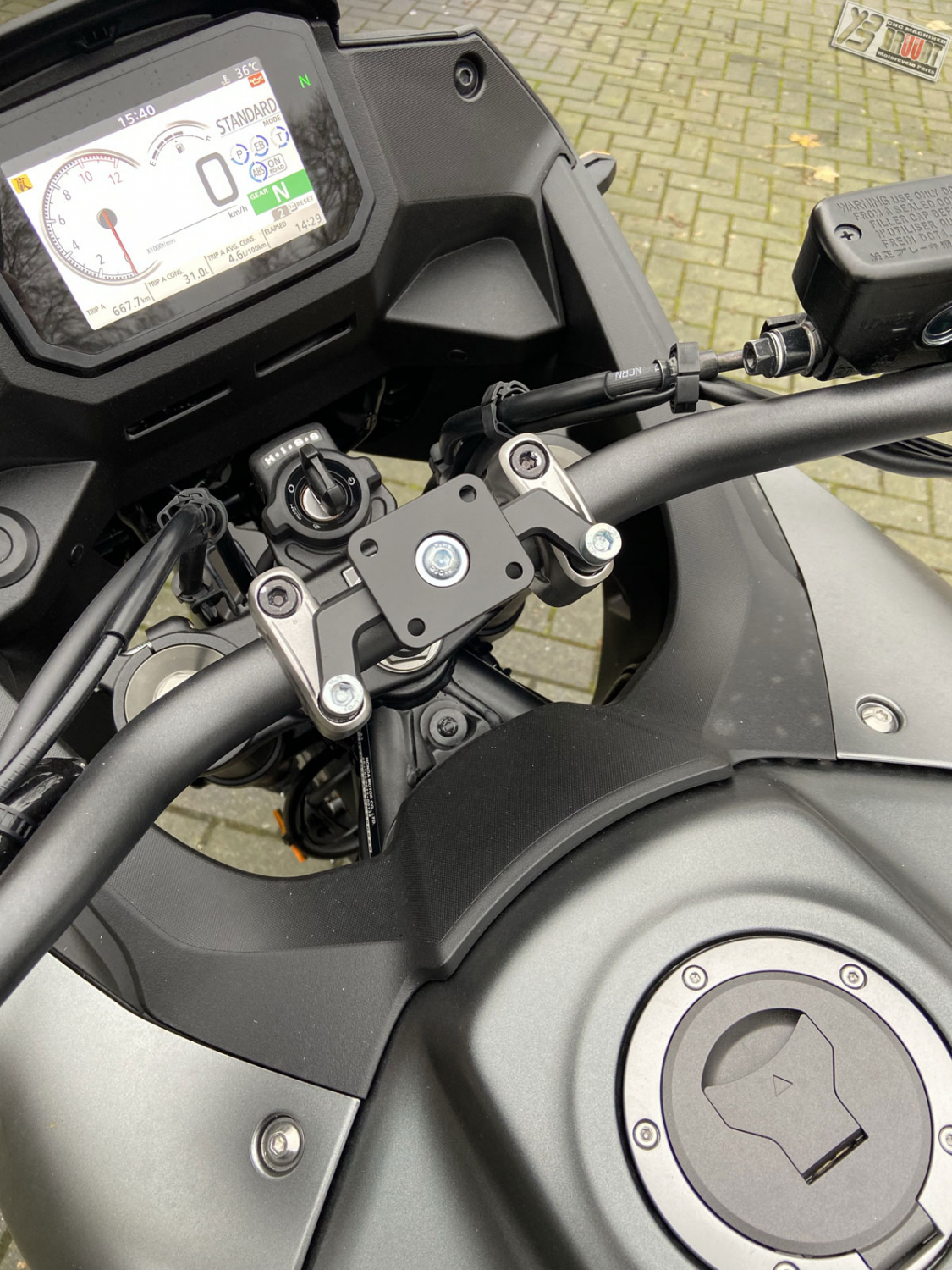 BRUUDT TomTom Rider halter für Honda XL750 Transalp ab 2023
