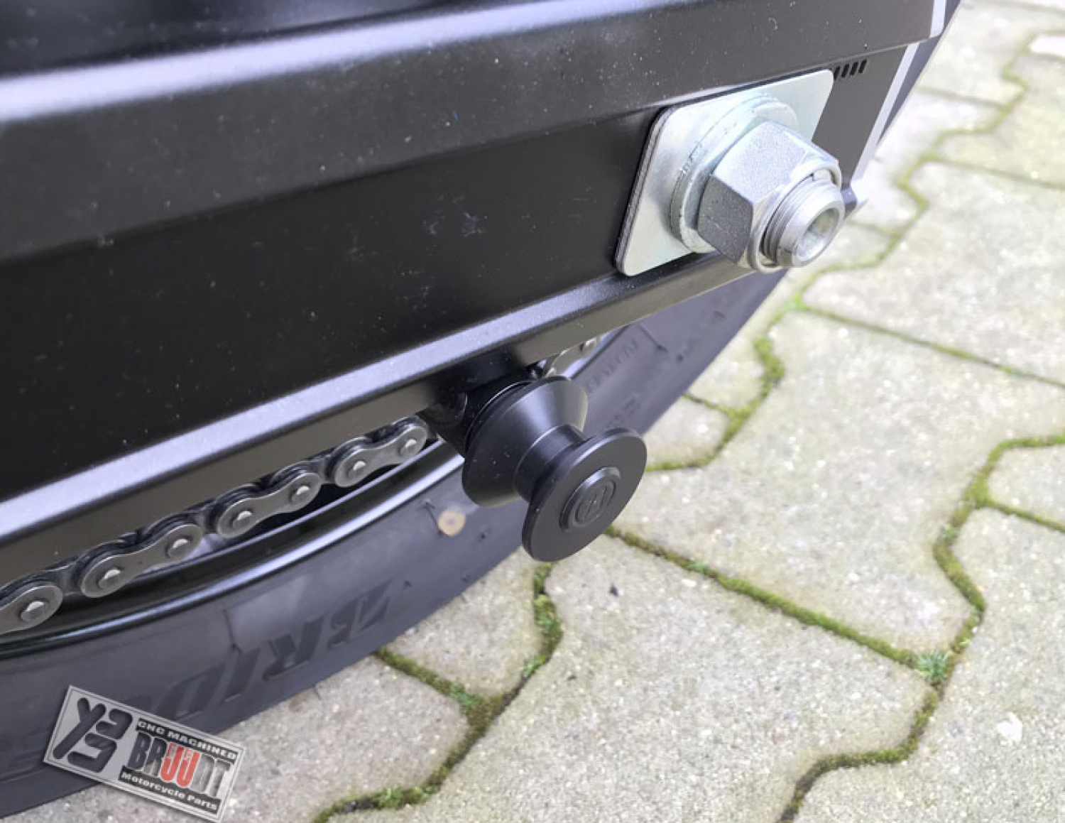 BRUUDT M6x1 Montageständer Aufnahme passend für Ducati