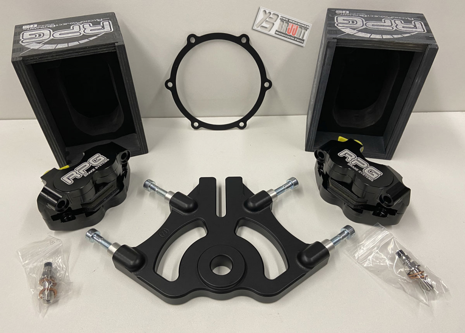 BRUUDT CNC Machined Special Parts - BRUUDT Supermoto Radial 