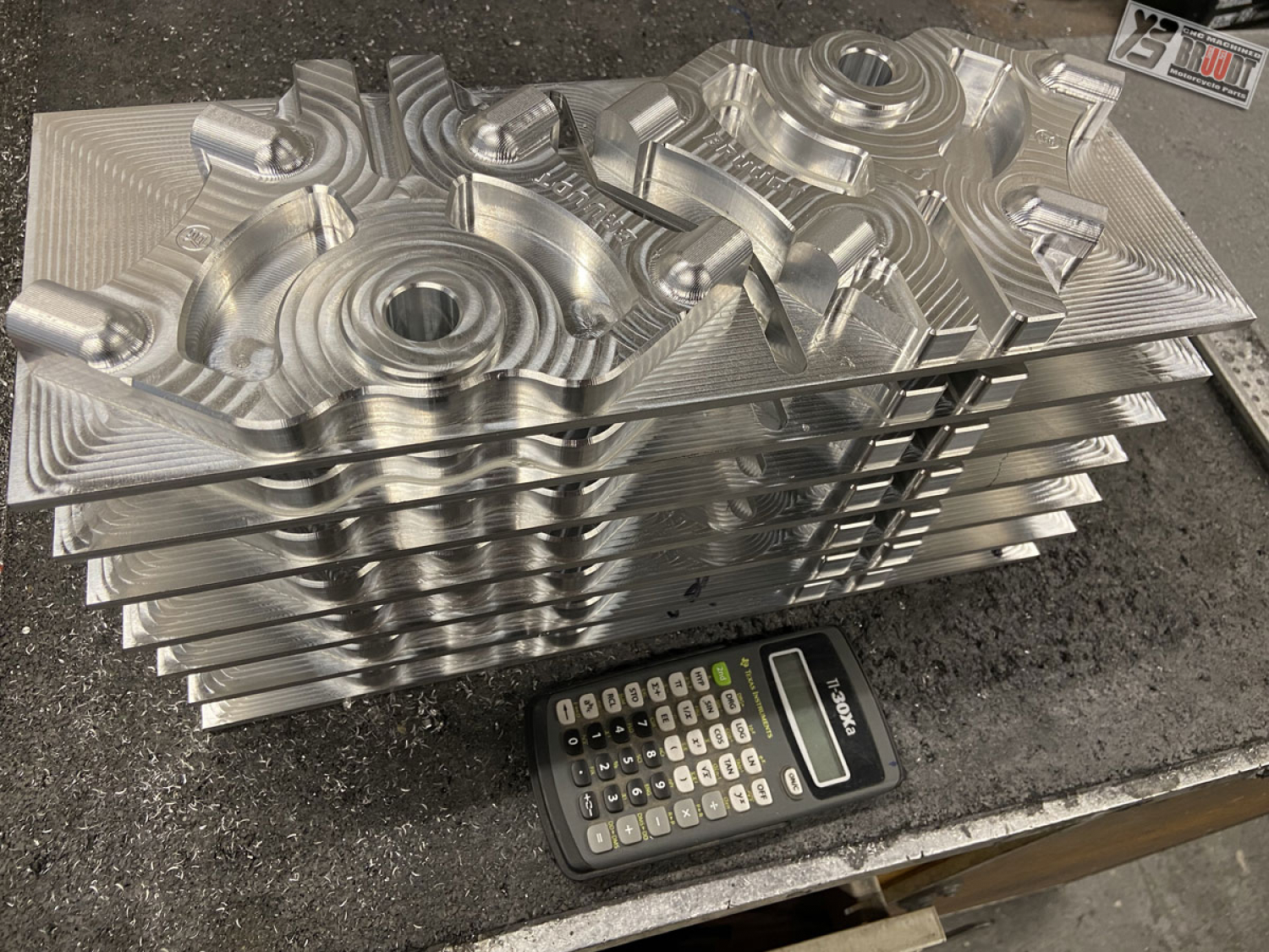 BRUUDT CNC Machined Special Parts - BRUUDT Supermoto Radial 