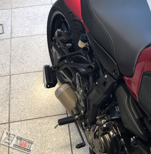 Sozius Fußrasten Tieferlegung satz für Yamaha MT-07 TRACER