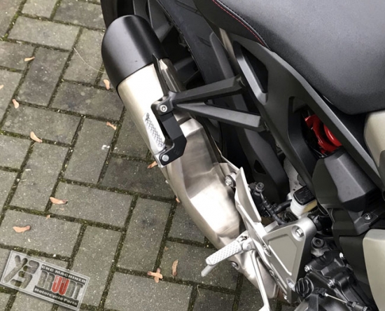 BRUUDT Sozius Fußrasten Tieferlegung Satz für Honda CBR1000RR ab 2017