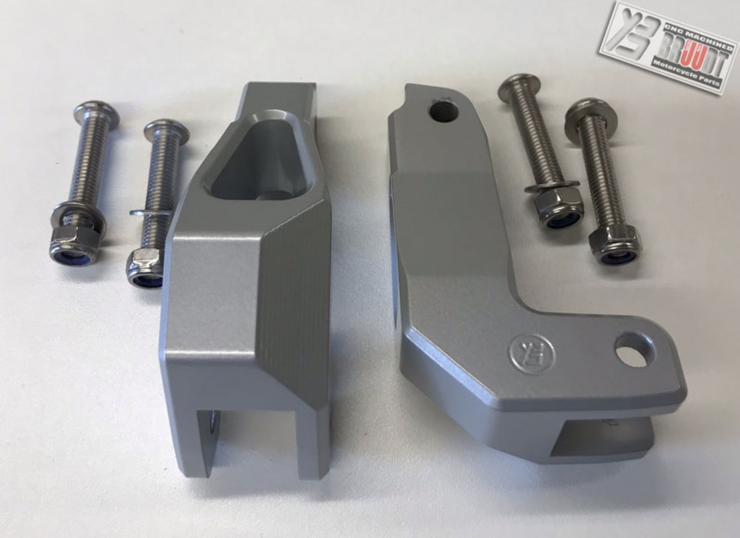 BRUUDT CNC Machined Special Parts BRUUDT Passenger foot peg lowering