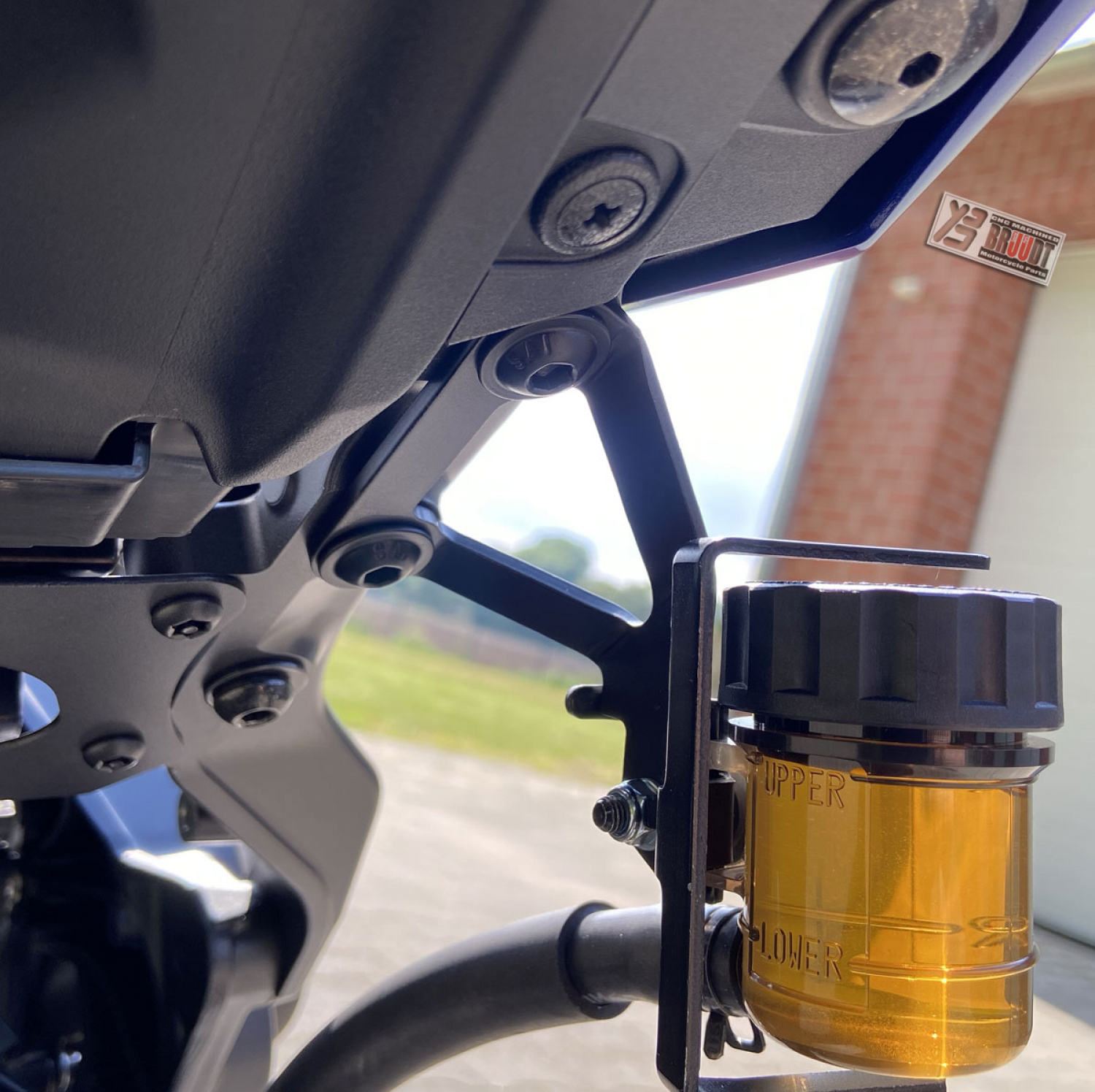 BRUUDT Sozius Fußrastenabdeckung Satz für Yamaha MT-09 ab baujahr 2024