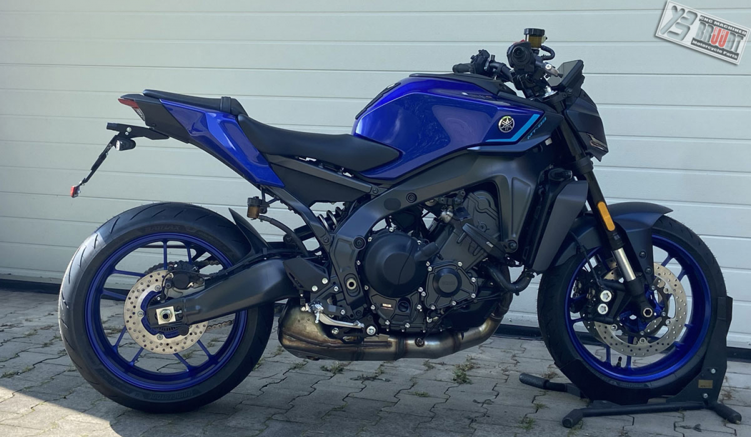 BRUUDT Sozius Fußrastenabdeckung Satz für Yamaha MT-09 ab baujahr 2024