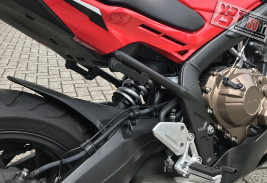 BRUUDT Fußrastenabdeckung Satz für Honda CB650F und CBR650F ab 2014