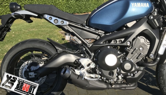 BRUUDT Fußrastenabdeckung Satz für Yamaha XSR900