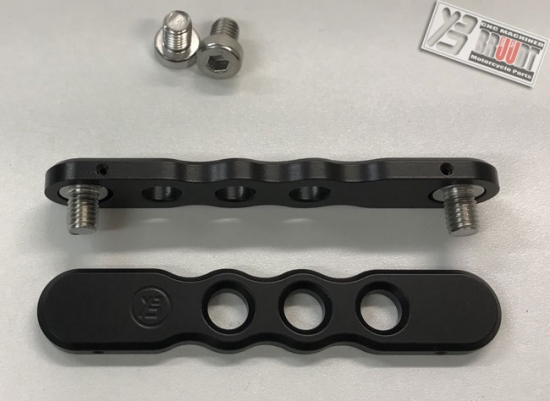 BRUUDT Sozius Fußrastenabdeckung Satz für Yamaha XSR700
